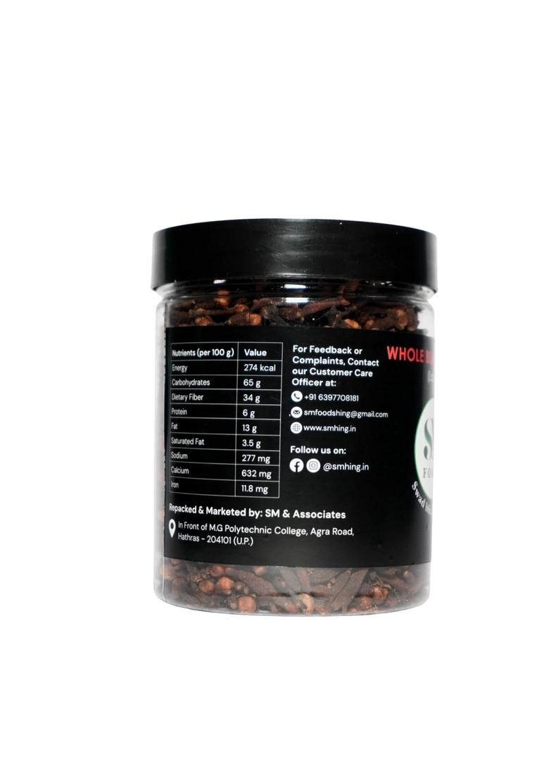 SM FOODS Premium Cloves Authentic Flavour, Natural Health Benefits, and Versatile Spice for Your Culinary Creations| Whole Spices | Fresh & Pure Laung Sabut Khade Masale (500 g)