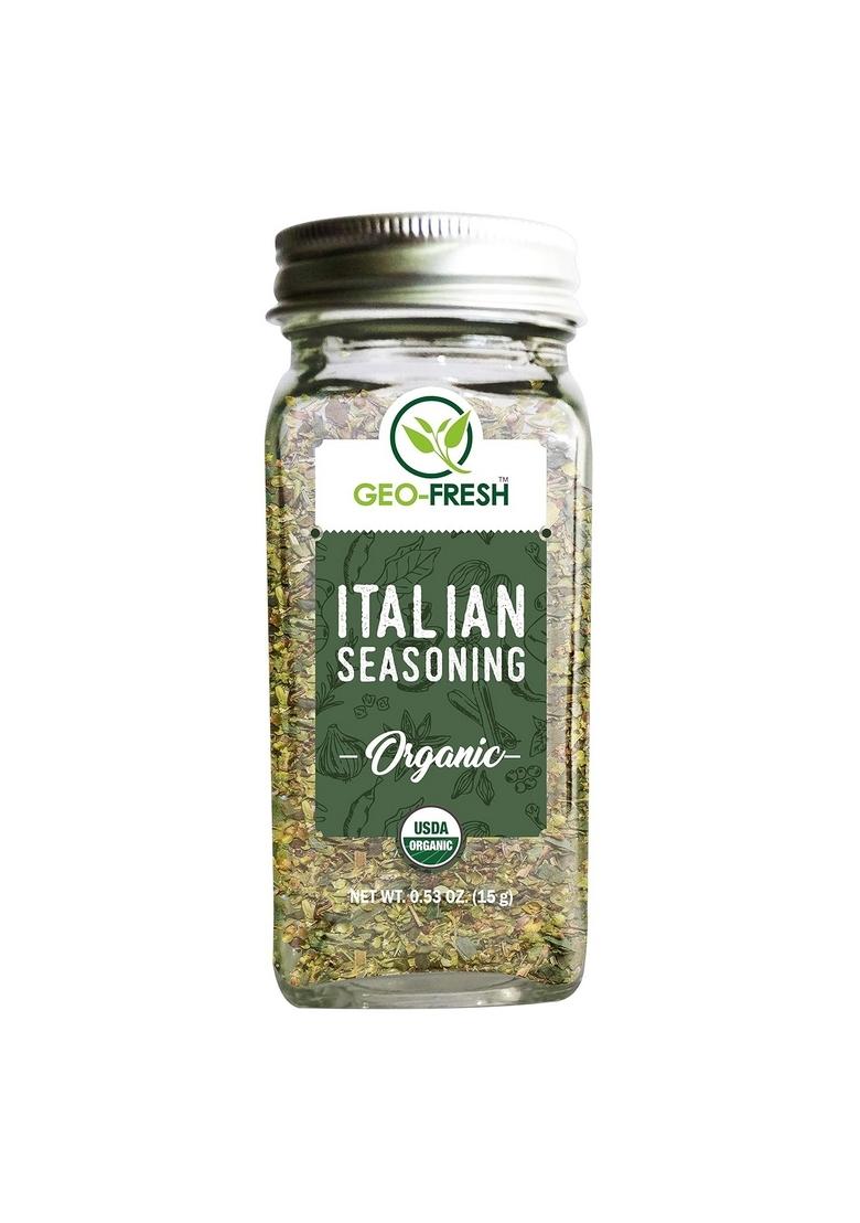 Geo-Fresh Organic Combo(Oregano 15g + Chilli Flakes 30g Italian Seasoning Mix Herbs 15g)