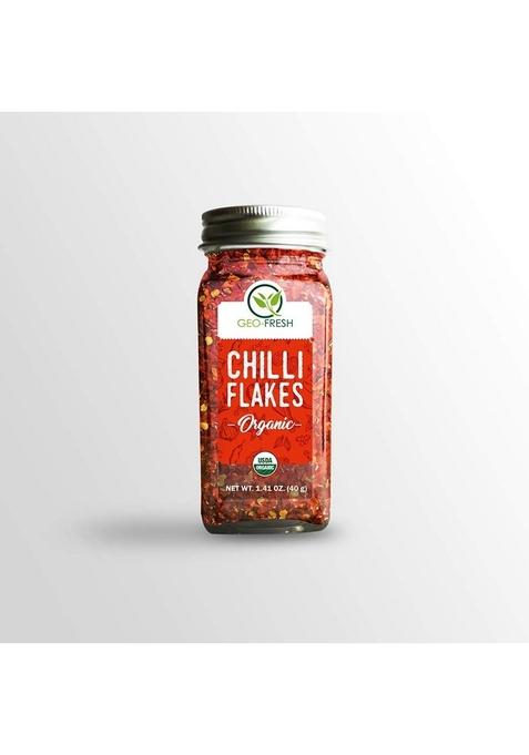 Geo-Fresh Organic Combo(Oregano 15g + Chilli Flakes 30g Italian Seasoning Mix Herbs 15g)