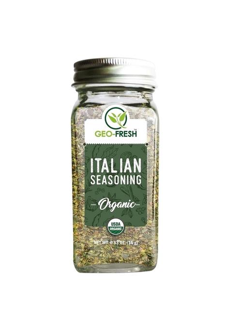 Geo-Fresh Organic Combo(Oregano 15g + Chilli Flakes 30g Italian Seasoning Mix Herbs 15g)