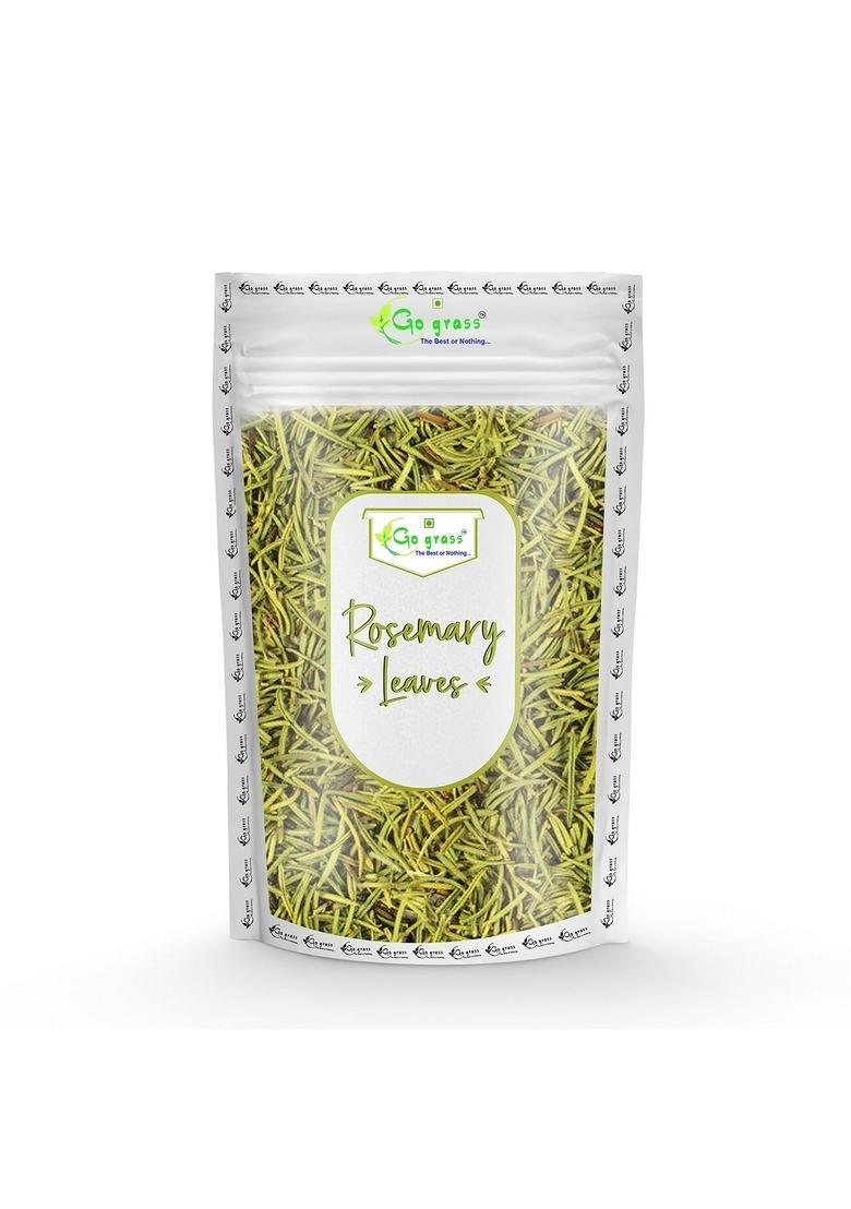 Go Grass Dried Rosemary Leaves for Hair Growth, 100GM | Food Grade Seasoning Food, care, Herbal Tea