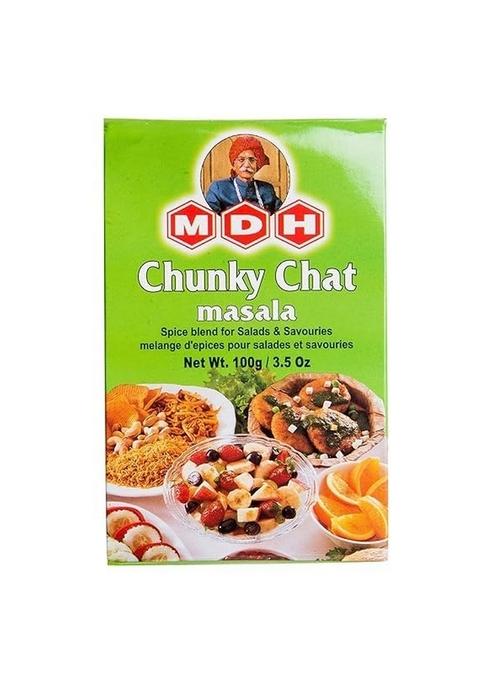 Pink Delight MDH Chunky Chat Masala Powder, Vegetable Masala, 100G/115G