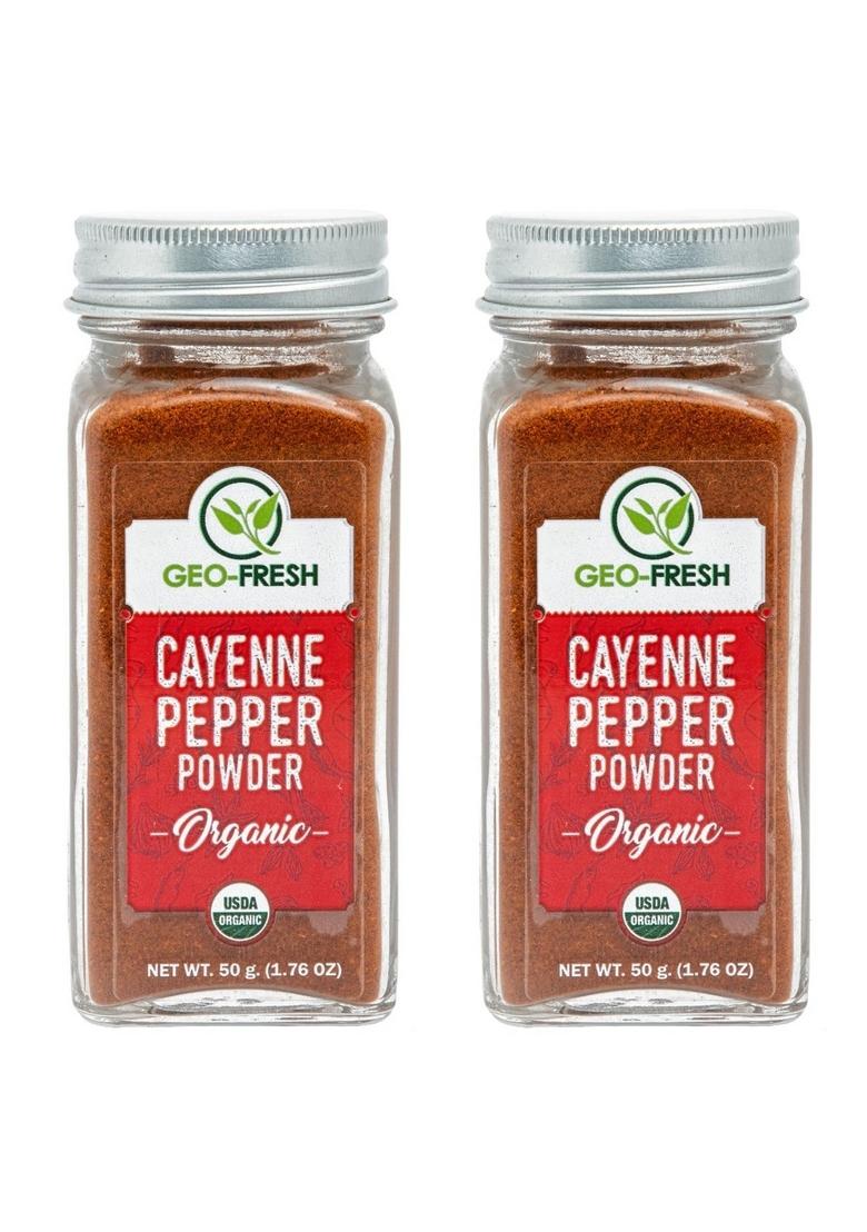Geo-Fresh Organic Cayenne Pepper Powder