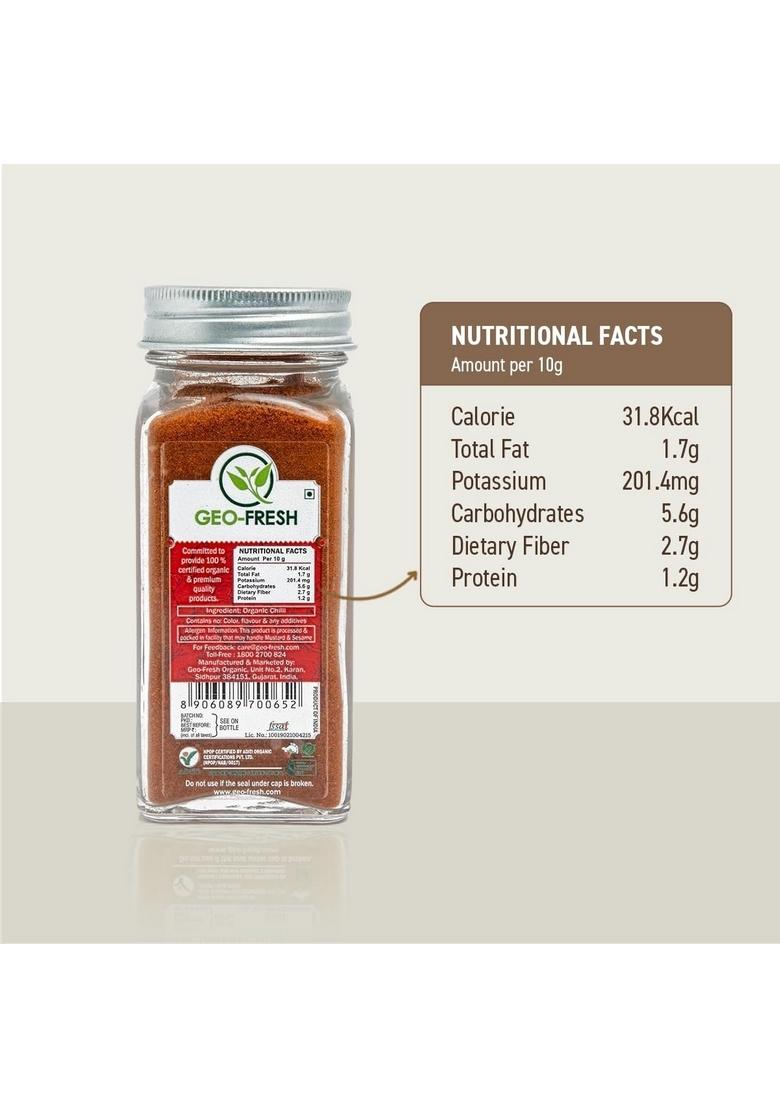 Geo-Fresh Organic Cayenne Pepper Powder