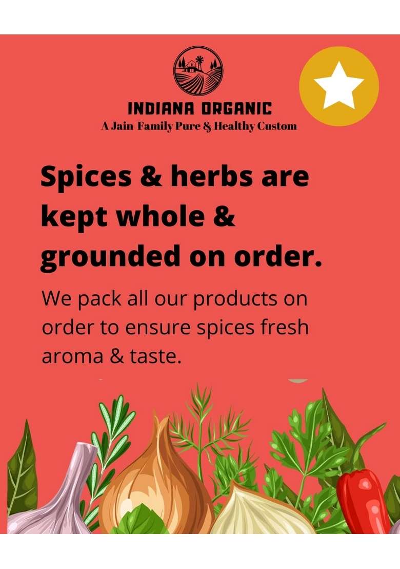 INDIANA ORGANIC bbq | peri pizza seasoning - combo of 3 Jain seasoning. No onion and garlic. - Indya