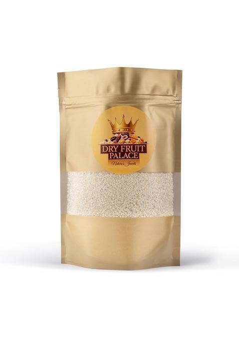 DRY FRUIT PALACE Premium White Sesame Seeds Safed Til for Weight Loss High in Nutrient Dietary Fibre Raw Eating Fresh and Natural (50 gm)