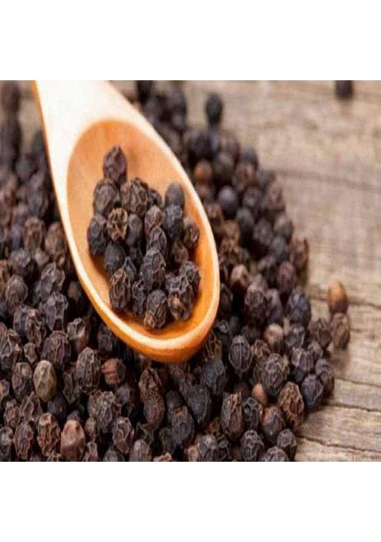 jai jinendra Gluten Free Black Pepper whole Kali Mirch - 1KG | Naturally Processed, from Farm Picked Fresh Natural No Artificial- 1 kg - Indya
