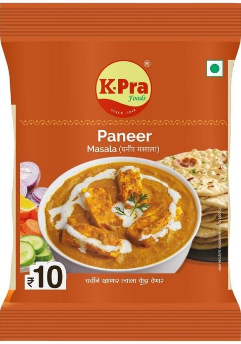 K-PRA PANEER MASALA 12gm PATTI POUCH