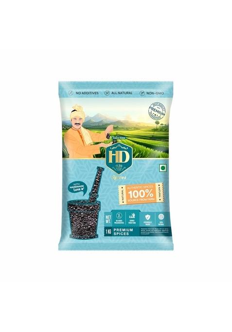 EXCEL ENTERPRISES HD Premium Black Sesame Seeds 1 Kg | Til All Natural Preservatives Free