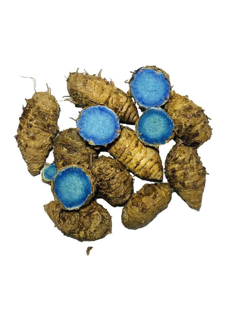 GABHISMEEN Original Kali Haldi or Black Turmeric Narkachur Narkachoor Raw and Natural (100 gram) - Indya