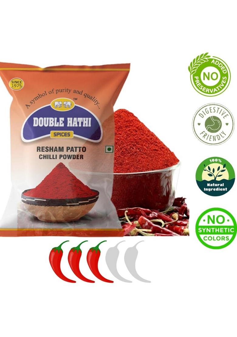 double hathi Reshamptto Chili Powder 1Kg