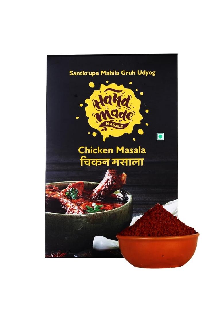 Handmade Masale Chicken Masala: Home Style Taste, No Preservatives, 100gm Pack