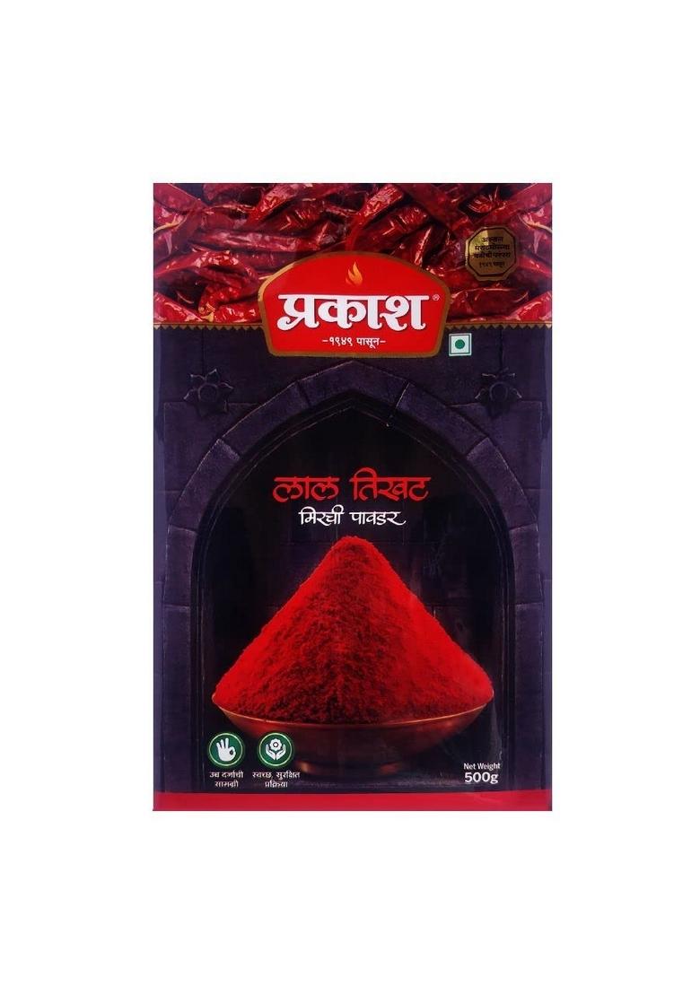 Prakash Chilli Powder, 1 Kg | Ready to Use Powder Easy cook Authentic Maharashtra Spices Serves 4 No Preservatives, Colours or Artificial Flavours