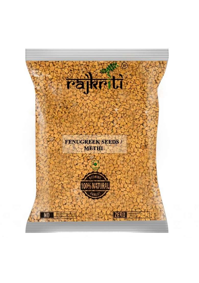 RAJKRITI Natural Fenugreek Seeds | Whole Methi Dana Seeds, 1 Kg - Indya