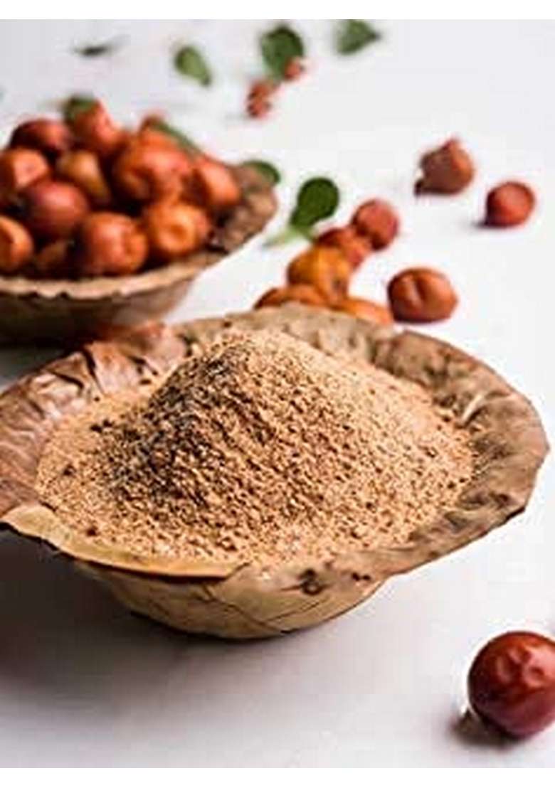 Organic Bites Borkut Powder in Jar | Churan Indian Jujube Powder. (200 GM) - Indya