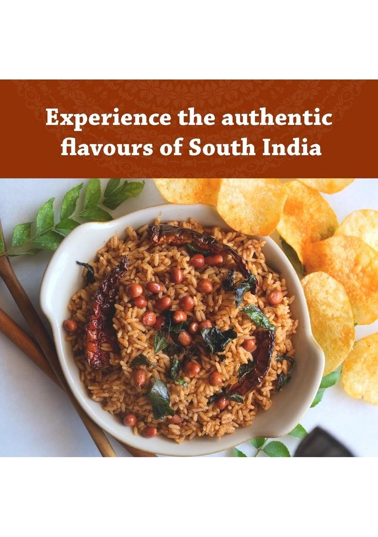 Foodlore Rice Puliyogare Paste Pulisoru Pulinchoru Puliyodarai Ambad Baath Kokum Tamarind Instant Food Masala Mix