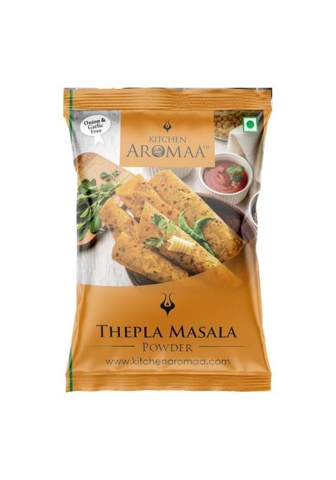 Kitchen Aromaa thepla masala, No Onion - Garlic, Jain Special 300 gm (Pack of 3)