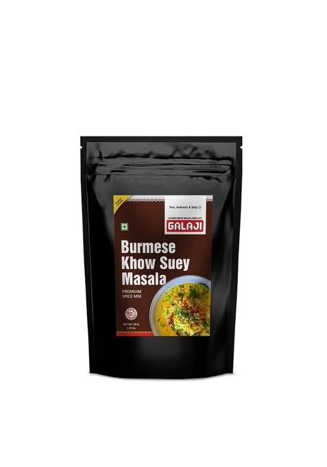 GALAJI Burmese Khow Suey 50 Grams | For Healthy Cooking All Seasonings Spices Pure & Hygiene Spice Mix Authentic Taste Premium Masala |No Onion and No Garlic