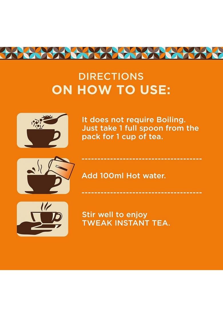 TWEAK INSTANT MASALA TEA PREMIX (500g x 4 Jars) 2kg | Premium Chai Authentic Indian Spiced Powder Ready-to-Drink Just Add Hot Water Super Saver Combo Makes Approx 31 Cups of 100ml per 500gm Jar