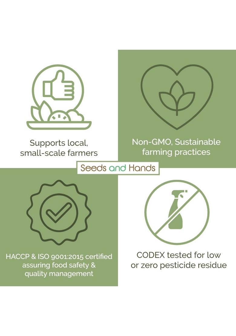 Seeds and Hands Wayanad Turmeric/Haldi Powder [100% Pure Natural] (90g)