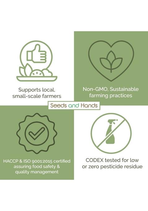 Seeds and Hands Wayanad Turmeric/Haldi Powder [100% Pure Natural] (90g)