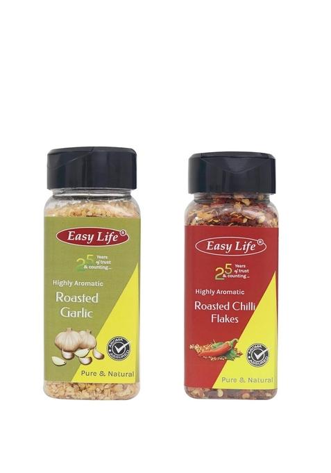 Easy Life Roasted Garlic 80g and Chilli Flakes 50g