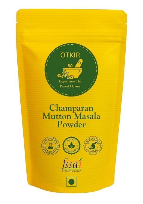 Otkir Champaran Mutton Masala Powder (Sample Pouch) - Homemade Style Taste | No Added Colors & Preservatives Natural Ingredients