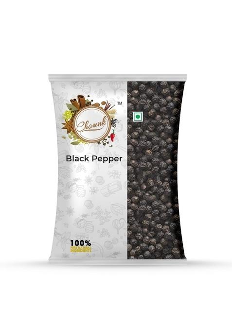 Chounk Whole Black Pepper | Pure & Natural Kali Mirch Nalla Miriyalapudi Kala Mari Corn With No Preservatives 1kg