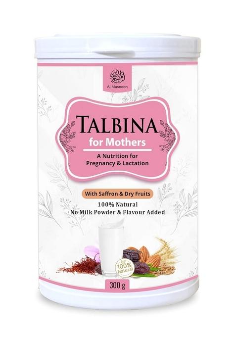 Al Masnoon Talbina For Mothers With Saffron & Dry Fruits/ 100% Natural / 300g (pack of 1)