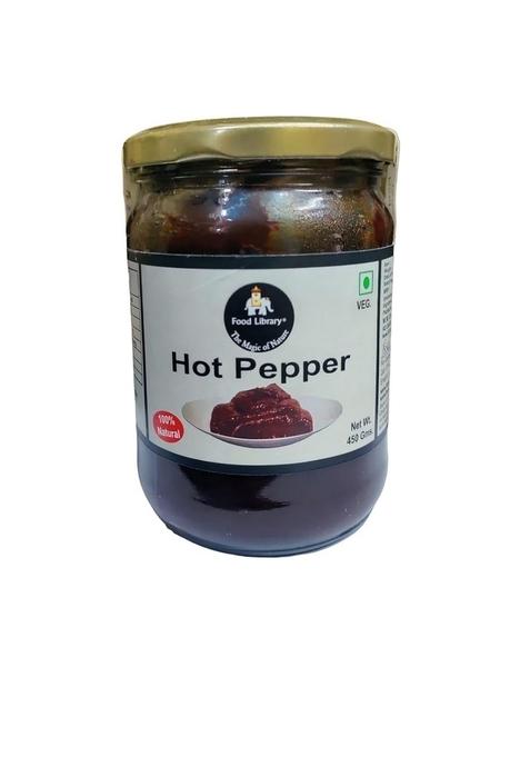 FOOD LIBRARY THE MAGIC OF NATURE Culinary Pastes | Fully Prepared & Ready to Use Cooking (Hot Pepper Paste 450gm)