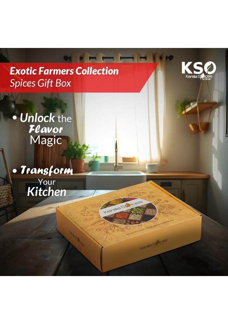 Kerala Spices Exotic Assorted Whole Combo Pack Best Handpicked Indian for Cooking & Seasoning Aromatic 100% Natural
