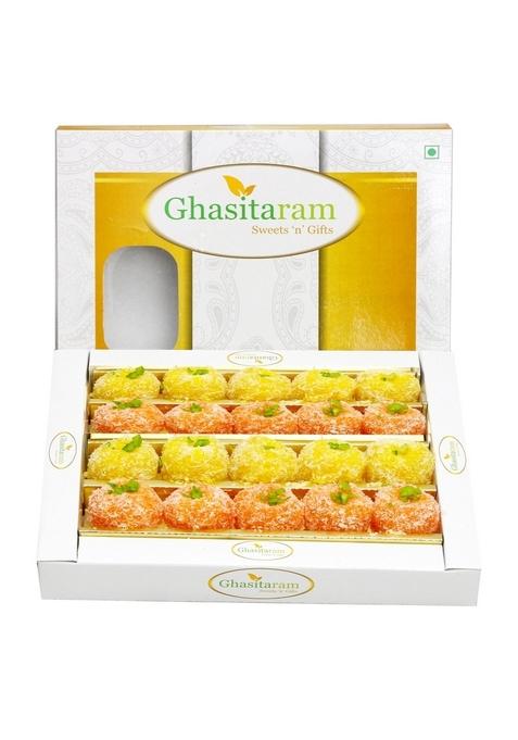 Ghasitaram Gifts Ghasitarams Coconut Delight 400 GMS|Sweets|Sweets Gift Pack|Diwali Sweets|Indian Mithai|Diwali Sweets Box|Sweets Box