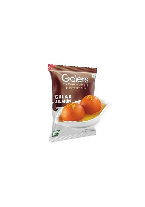 GOLERS Gulab Jamun Instant Mix | Easy to Make Soft & Delicious Indian Dessert and Mithai, 200gm (Pack of 3)