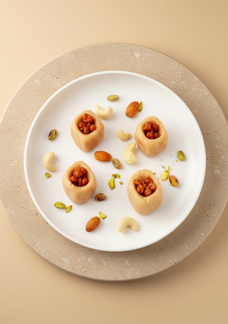 Ghasitaram Gifts Sweets Sugarfree Kaju Butterscotch Cubes 800 GMS|Sugar Free Sweets|Diabetic Friendly|Diwali Sugar Box