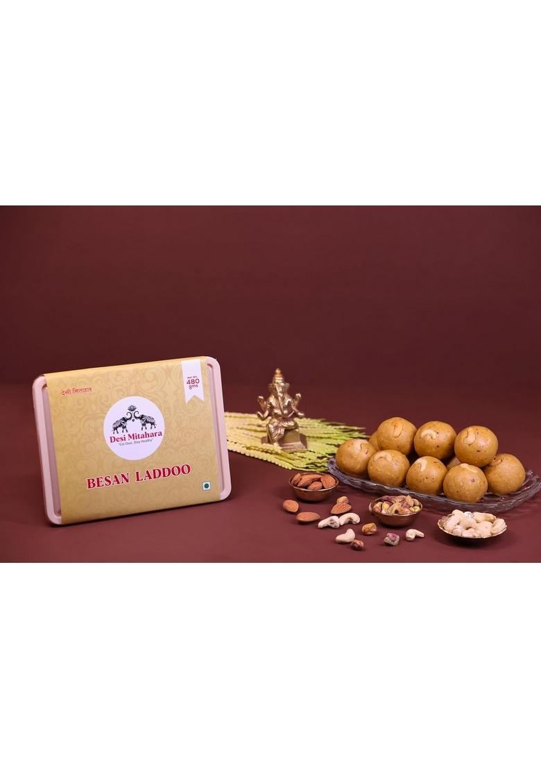 DESI MITAHARA Besan Ladoo