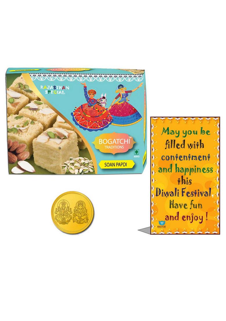 BOGATCHI Diwali Sweets Box, Cultural Indian Sweet