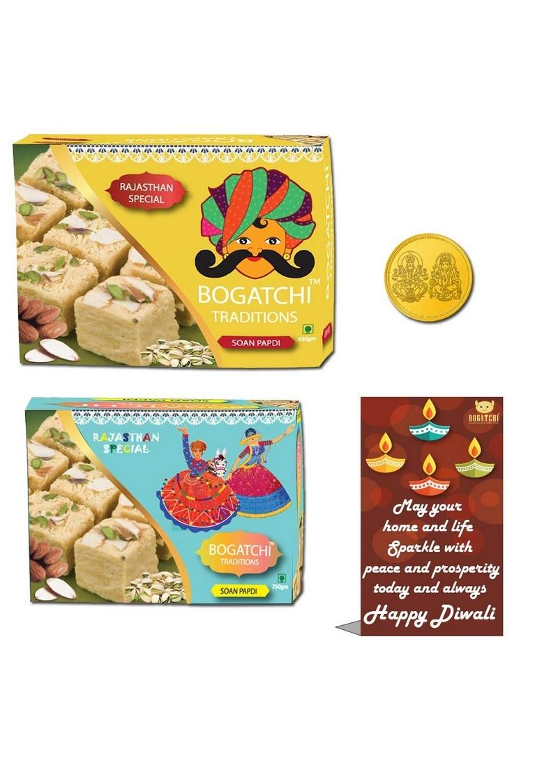 BOGATCHI Diwali Sweets Box, Cultural Indian Sweet