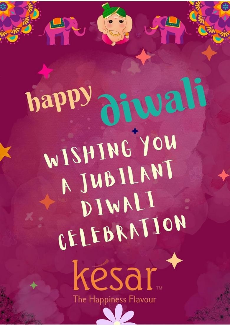 Dessert Drama Diwali Special Healthy and Delicious Cashew Sweet/Kaju Katli (400 Gram) Sweet Box with 2 Diya Traditional Indian Mithai