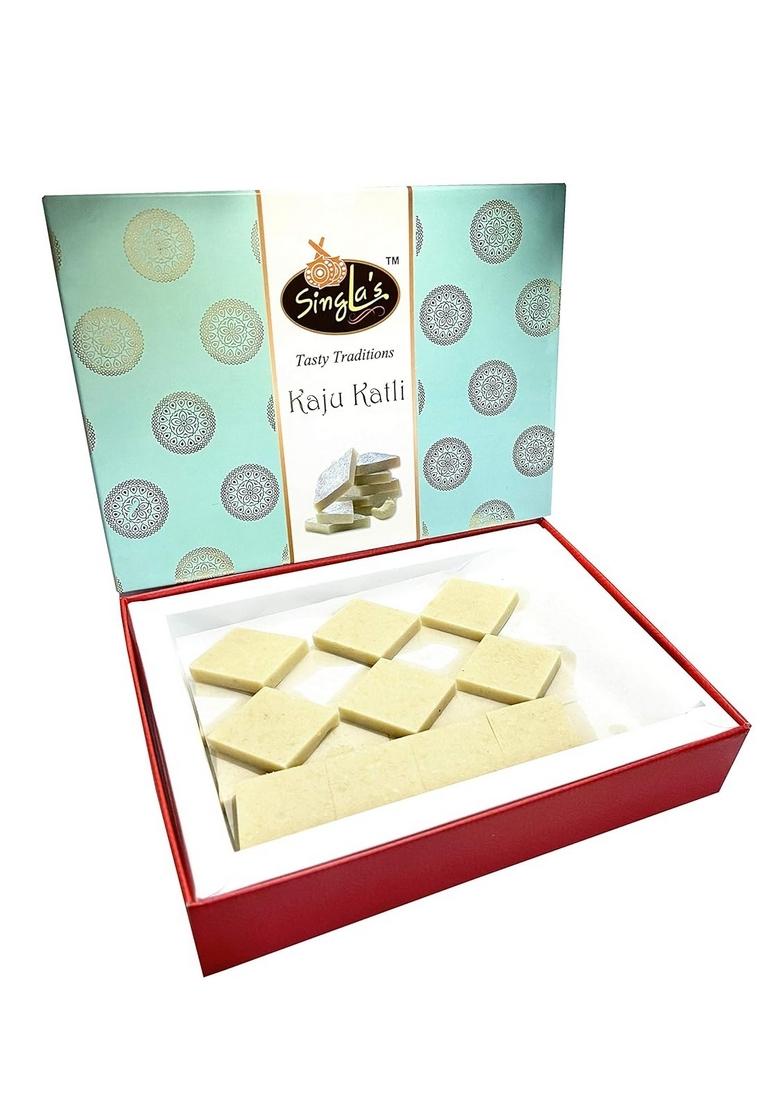 Singla Sweets Kaju Burfi Katli 500g Witout Silver Coating