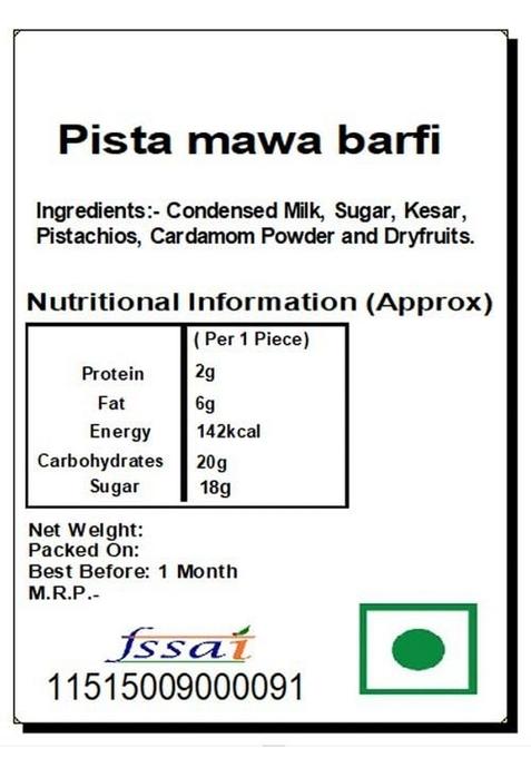 Ghasitaram Gifts Assorted Mawa Barfis (200 GMS) |Sweets|Sweets Gift Pack|Diwali Sweets|Indian Mithai|Diwali Sweets Box|Sweets Box