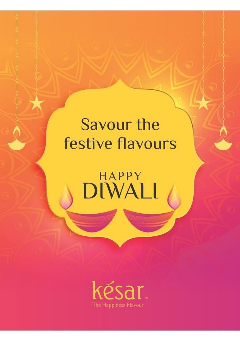 Dessert Drama Premium Sweet Gift Box Desi Ghee Moong Thal/Moong Dal Barfi 400 gm with Diwali Greetings Card || Combo Pack Corporate Gifts