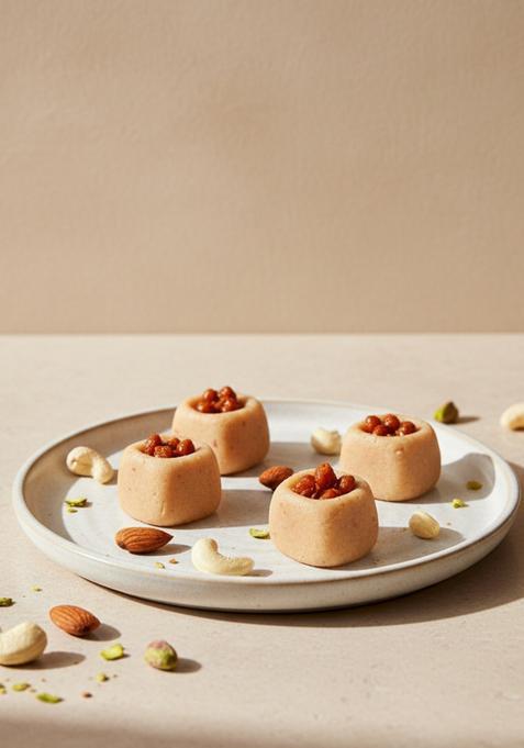 Ghasitaram Gifts Sweets Sugarfree Kaju Butterscotch Cubes 200 GMS|Sugar Free Sweets|Diabetic Friendly|Diwali Sugar Box