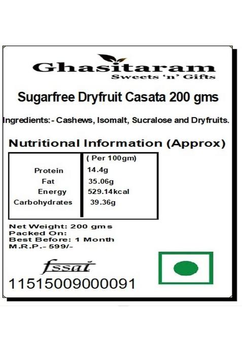 Ghasitaram Gifts Sugar Free Sweets