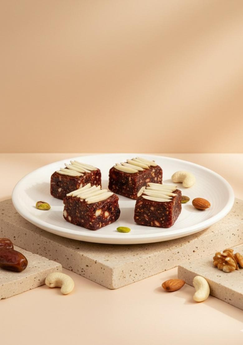 Ghasitaram Gifts Sugarfree NUT KHUT 200 GMS|Sugar Free Sweets|Diabetic Friendly|Diwali Sugar Sweets Box