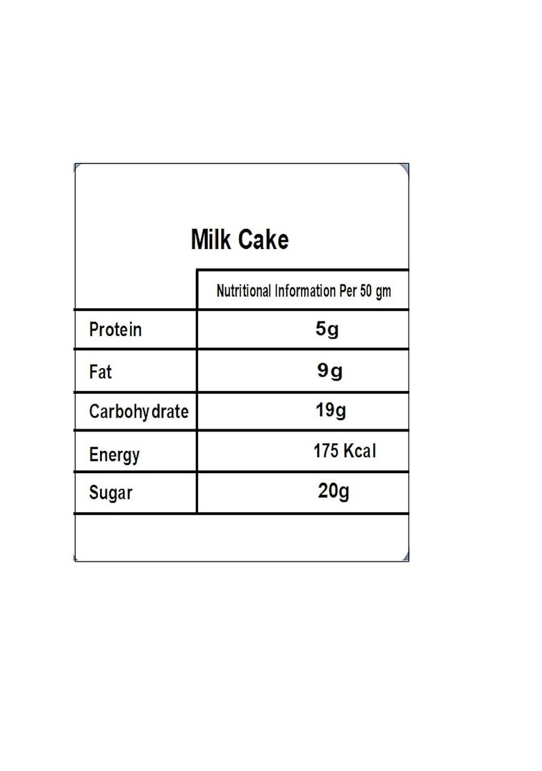 Singla Sweets Milk Cake 200g and Kaju katli combo Box (2 x 200 g)