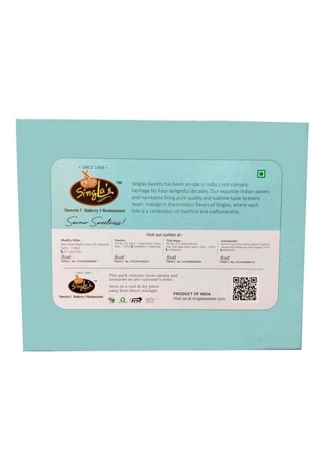 Singla Singla's Plain Barfi Sweets, 500g Indian Mithai sweets Box