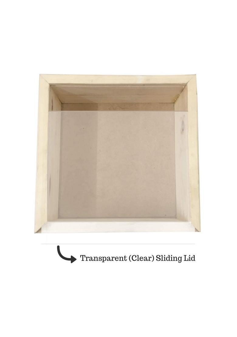 YaYa cafe Holi Sweets Gift Pack Box Kaju Katli Hampers Festival of Colors Engraved Wooden