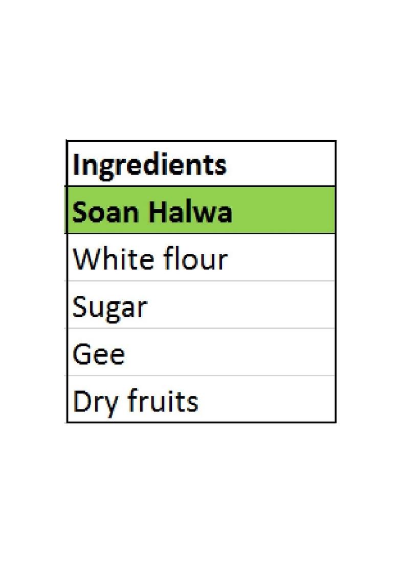 Singla Sweets Soan Halwa 400g Very Delicious