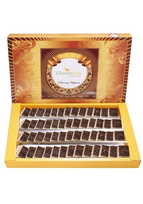 Jaiccha Gifts Chocolate Coated Kaju Katlis 800 GMS |Sweets|Sweets Gift Pack|Diwali Sweets|Indian Mithai|Diwali Sweets Box|Sweets Box