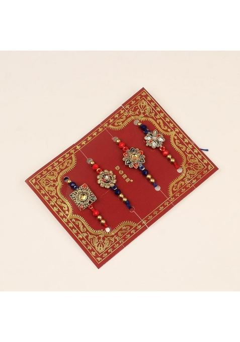 Dessert Drama Premium Sweet Gift Box Cashew Sweet/Kaju Katli 400 gm Kajoo With Rakhi Combo Set Brother Rakshabandhan/Rakhi Sweeets